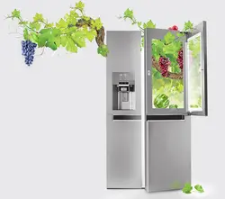 ساید بای ساید - لیست قیمت انواع یخچال فریزر - ساید بای ساید دوو مدل 0034MW فروشگاه مهر