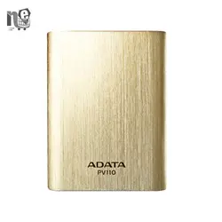 پاور بانک (شارژر همراه) اي ديتا 10400 میلی آمپر ساعت - Adata PV110 10400mAh Power Bank | نگین خاورمیانه
