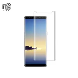 محافظ صفحه نمایش شیشه ای برای گوشی سامسونگ - 3D Curved Glass Screen Protector For Samsung Galaxy Note 8 | نگین خاورمیانه