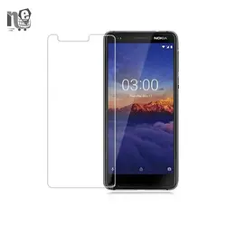 محافظ صفحه نمایش شیشه ای گوشی نوکیا - Tempered Glass Screen Protector For Nokia 3.1 | نگین خاورمیانه