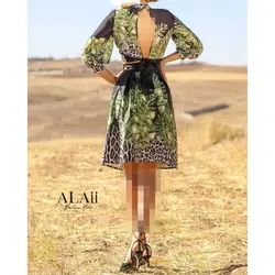 لباس مجلسی کوتاه کد 9972 | لباس مجلسی برند ترک