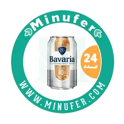 آبجو بدون الکل هلو باواریا ۳۳۰ میلی لیتر – باکس 24 عددی