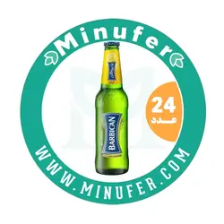 آبجو بدون الکل لیمو باربیکن ۳۳۰ میلی لیتر – باکس 24 عددی