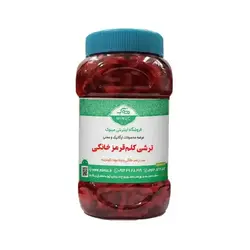 ترشی کلم قرمز خانگی ۱ کیلویی