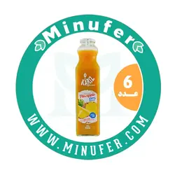 اسموتی آناناس طبیعی کاریز ۷۵۰ میلی لیتر - باکس 6 عددی