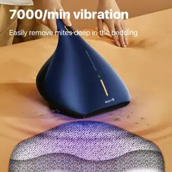 جارو شارژی تخت خواب دو کاره درما Deerma CM818 Dust Mite Vacuum Cleaner