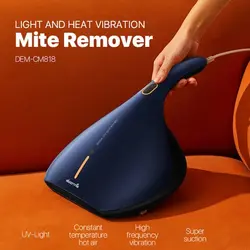 جارو شارژی تخت خواب دو کاره درما Deerma CM818 Dust Mite Vacuum Cleaner