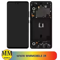 تاچ ال سی دی با فریم گوشی سامسونگ LCD SAMSUNG A515  A51 frame