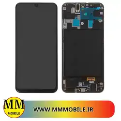 تاچ ال سی دی با فریم گوشی سامسونگ LCD SAMSUNG A20 A205-frame