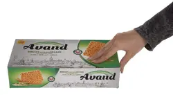 بیسکویت آوند با طعم هل و تزئین کنجد  ۸۵۰ گرم