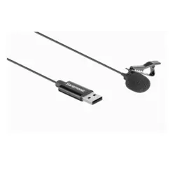 میکروفن یقه ای سارامونیک USB مدل Saramonic SR-ULM10L | موبایل برتر