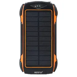 پاوربانک خورشیدی فست شارژ نیتو NITU NPB03 QC+PD ظرفیت 20000 میلی آمپر ساعت | موبایل برتر