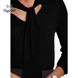 بلوز زنانه کد 203638 - مشخصات و لیست قیمت انواع بافت مجلسی زنانه برند اچ اند ام