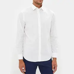 پیراهن سفید مردانه جک اند جونز | خرید لباس های مردانه | فروشگاه اینترنتی لباس مدبینا