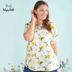 تیشرت زنانه اسمارا مدل 318910 - خرید اینترنتی تیشرت اسمارا اورجینال در فروشگاه مدبینا