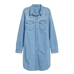 پیراهن جین زنانه اچ اند ام _ خرید اینترنتی پیراهن جین زنانه برند اچ اند ام