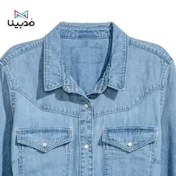 پیراهن جین زنانه اچ اند ام _ خرید اینترنتی پیراهن جین زنانه برند اچ اند ام