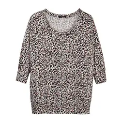 بلوز نخی آستین سه ربع مدل 4589 - مدبینا