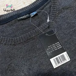پلیور مردانه لیورجی کد 203637 - حراج 49% تخفیف پلیور مردانه در فروشگاه اینترنتی مدبینا