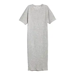 تونیک بلند طوسی | خرید اینترنتی تونیک زنانه خاکستری اچ اند ام در مذبینا