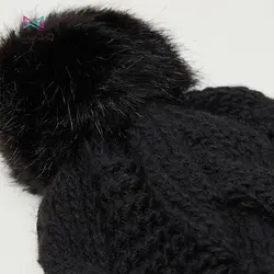 کلاه زنانه کد 004007 - خرید انواع کلاه های توپک دار مارک H&M