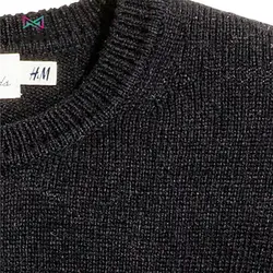 پلیور مردانه مشکی کد 00265 - قیمت و خرید انواع پلیورهای مردانه مارک H&M