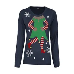 بافت کریسمسی زنگوله دار زنانه | حراج لباس زنانه | فروشگاه اینترنتی لباس زنانه