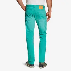 شلوار جین سبزآبی مردانه | خرید لباس های مردانه | فروشگاه اینترنتی لباس مدبینا