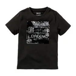 تیشرت پولک دوزی پسرانه | خرید لباس های بچگانه | فروشگاه اینترنتی لباس مدبینا