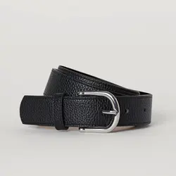 کمربند زنانه چرم مشکی اچ اند ام| خرید اکسسوری زنانه | فروشگاه اینترنتی لباس زنانه