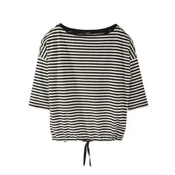 پیراهن کیمونو راه راه آستین سه ربع | خرید لباس های زنانه | فروشگاه اینترنتی لباس مدبینا