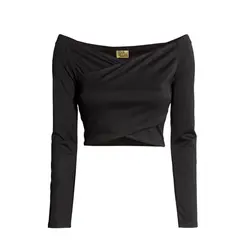 پیراهن نیم تنه مشکی آستین بلند | خرید لباس های زنانه | فروشگاه اینترنتی لباس مدبینا