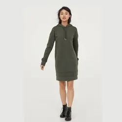 هودی دخترانه سبز لجنی اچ اند ام | خرید لباس مجلسی زنانه | فروشگاه اینترنتی لباس مدبینا