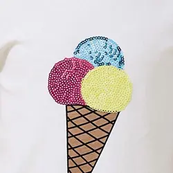 تیشرت پولک دار دخترانه | خرید آنلاین لباس بچه گانه | فروشگاه اینترنتی لباس مدبینا