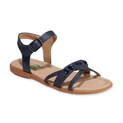 صندل سرمه ای سنگ دار زنانه | خرید کفش زنانه | فروشگاه اینترنتی لباس زنانه