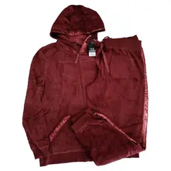 ست سویشرت و شلوار مخملی زرشکی| خرید لباس زنانه | فروشگاه اینترنتی لباس زنانه