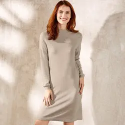 تونیک بافت کرمی |حراج لباس زنانه | فروشگاه اینترنتی لباس مارک دار مدبینا