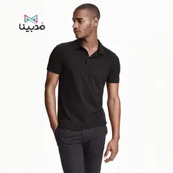 پولوشرت مردانه مشکی - خرید اینترنتی پولوشرت مردانه مشکی مارک بسیار نازک