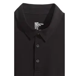 پولوشرت مردانه مشکی - خرید اینترنتی پولوشرت مردانه مشکی مارک بسیار نازک