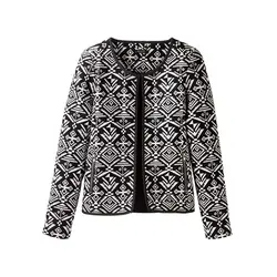 کت زنانه طرح دار مشکی | حراج لباس زنانه | فروشگاه اینترنتی لباس زنانه