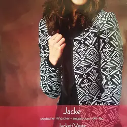 کت زنانه طرح دار مشکی | حراج لباس زنانه | فروشگاه اینترنتی لباس زنانه