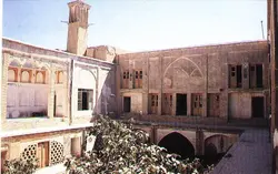 معماری خانۀ تهامی کاشان