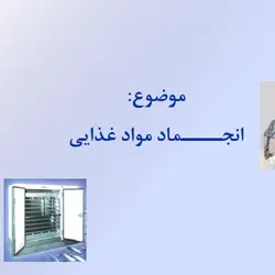 فرایند انجماد در صنایع غذایی