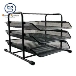 کازیه سه طبقه فلزی نگین مدل B135
