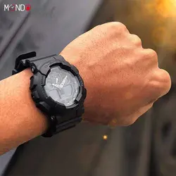 ساعت مردانه کاسیو جی شاک مدل GA-100A-1A1ADR- موندوشاپ