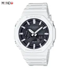 قیمت ساعت مردانه CASIO جی شاک مدل GA-2100-6AER- موندوشاپ