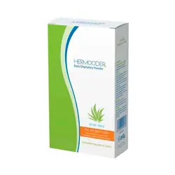 پودر موبر آلوئه ورا هرمودر 50 گرم (مناسب پوست معمولی)