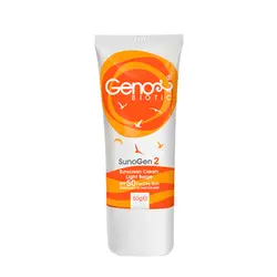 کرم ضد آفتاب بژ روشن سانوژن مخصوص پوست چرب با SPF50 ژنو
