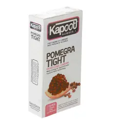 کاندوم کاپوت مدل pomegra tight بسته 12 عددی