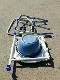 صندلی توالت مبله تاشو ویژه MG-33